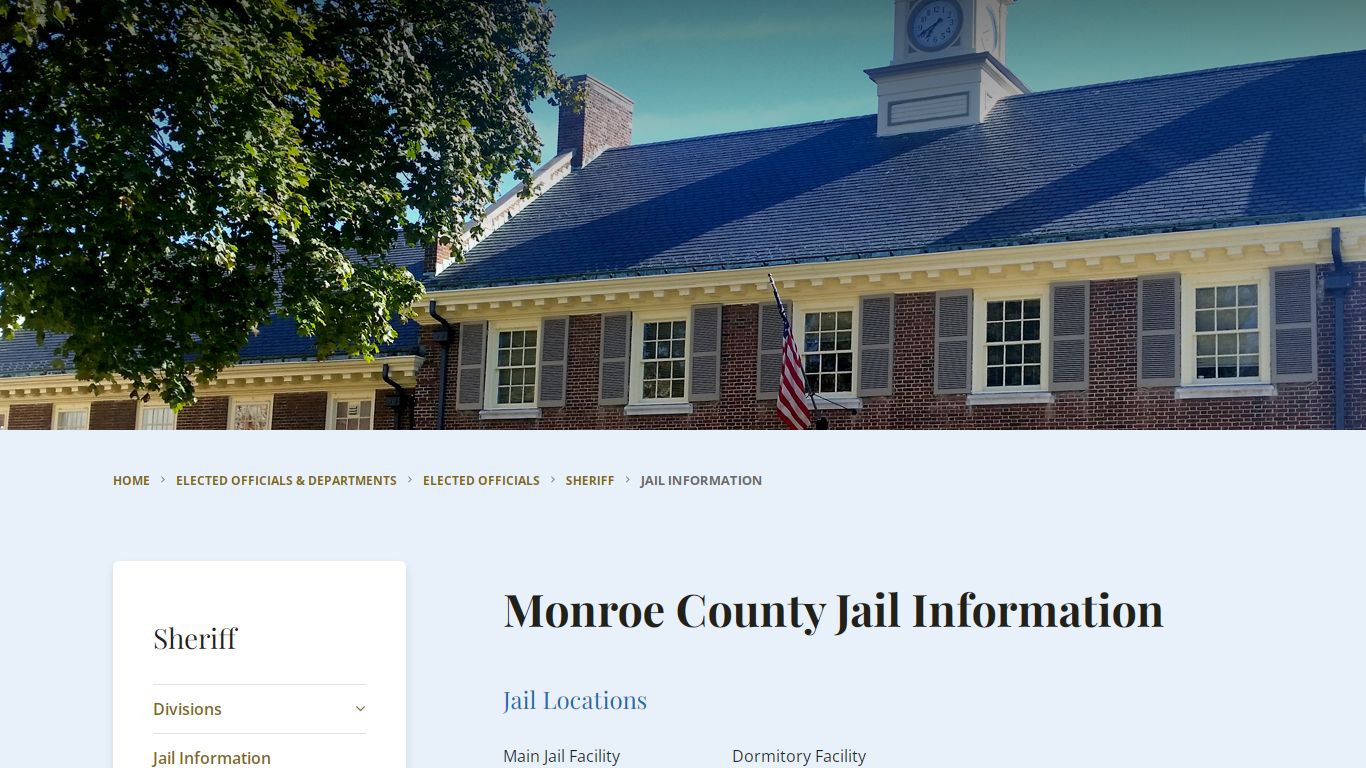 Jail Information - Monroe County, Michigan