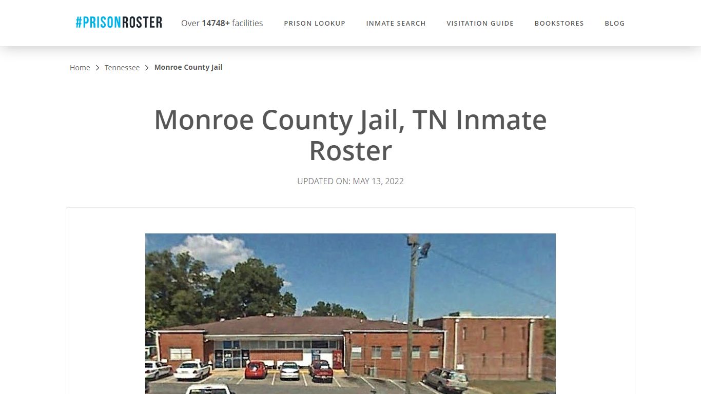 Monroe County Jail, TN Inmate Roster