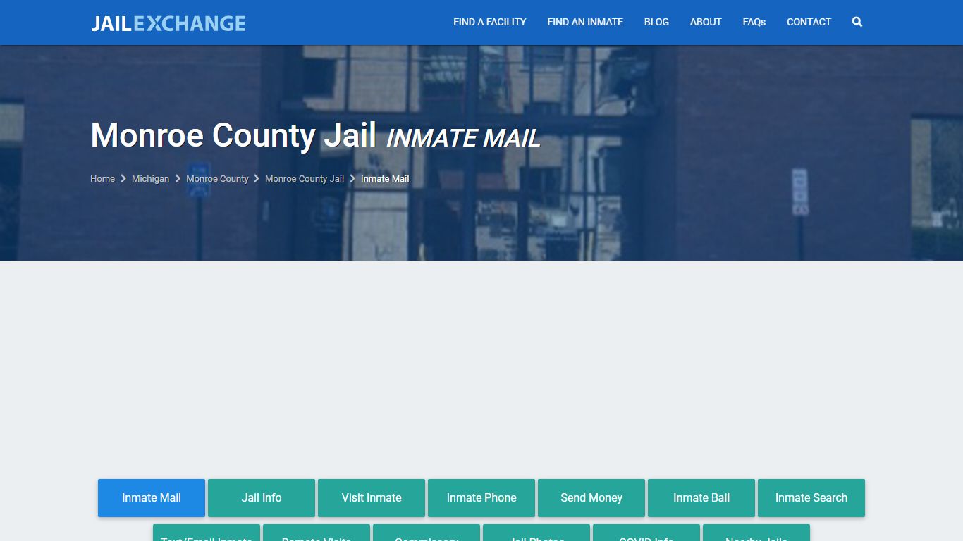 Monroe County Jail Inmate Mail Policies | Monroe,
